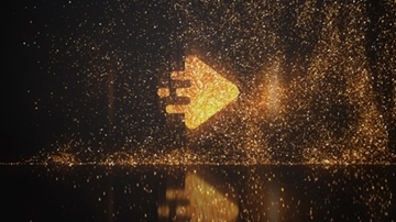 تصویر از Gold sparkle Logo